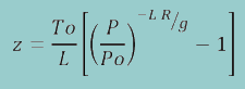 equation for z